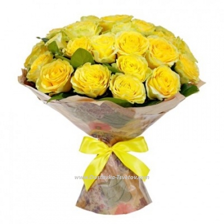 Yellow bouquet "Golden Lake"