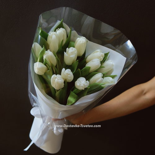 White bouquet "Pretty Girl"