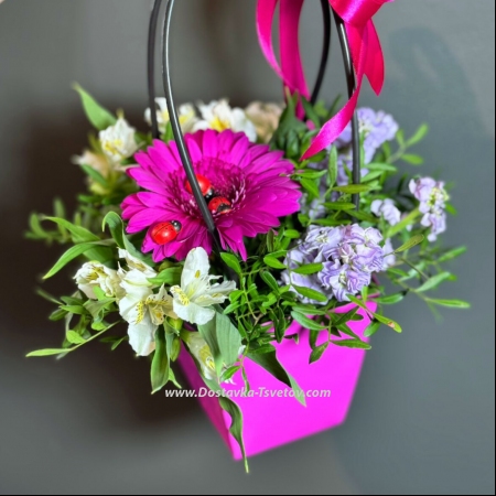 Flowers in a bag "Best Friend"