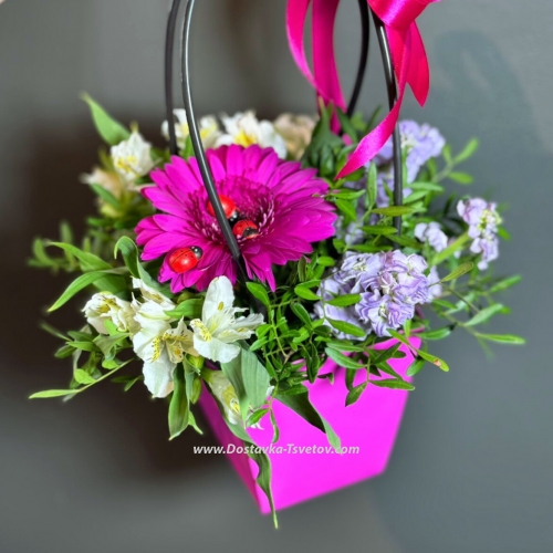 Flowers in a bag "Best Friend"