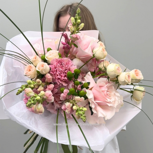 Author's bouquet "Morning Dew"