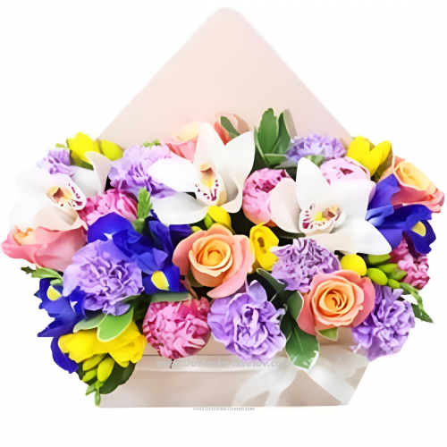 Flower letter "Envelope"