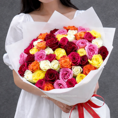 Mix of Kenyan roses "Caramel"