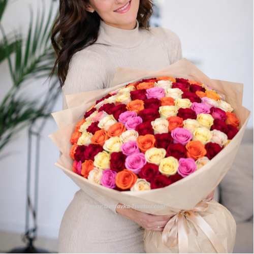 Bright roses "Summer Rain"