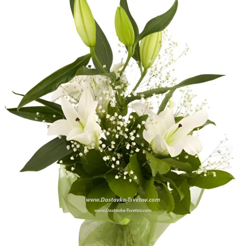Lily bouquet "Lightness of Feelings"