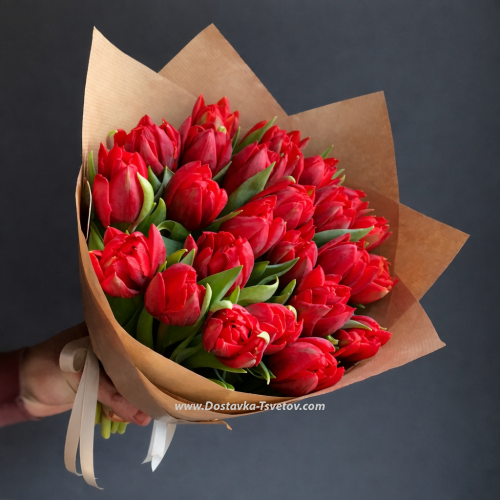 Bouquet of tulips "Florist"
