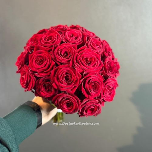 Bouquet of roses for the bride "Talisman"