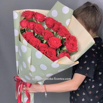 Red bouquet "Feelings" 