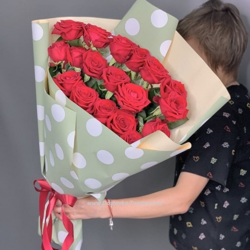 Red bouquet "Feelings" 