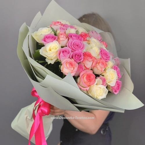 Bouquet-mix of roses "Argentina"