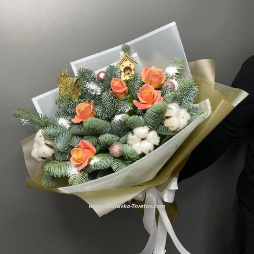 Bouquet "Snowy Evening"