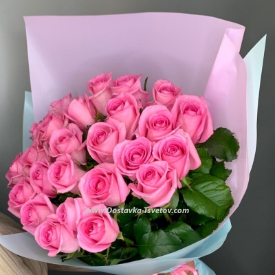 Bouquet of pink roses "Claudia"