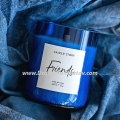 Blue candle