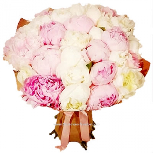 Color bouquet "Peony Field"