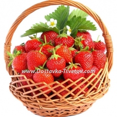 Basket "Strawberry Paradise"
