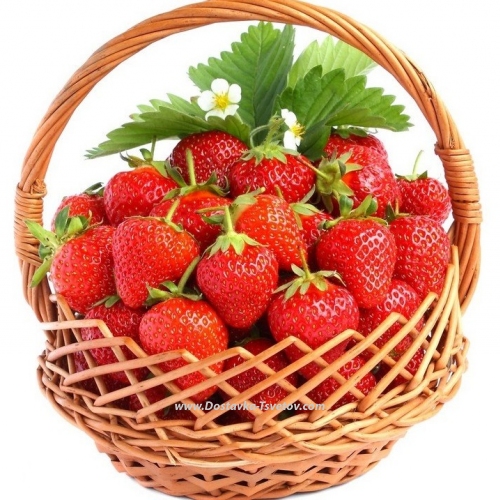 Basket "Strawberry Paradise"