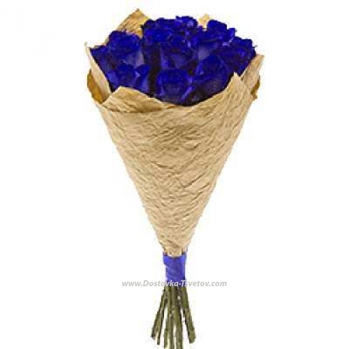 Bouquet of 7 roses "Blue Sea"