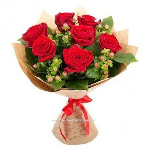 Bouquet of roses "Charming"