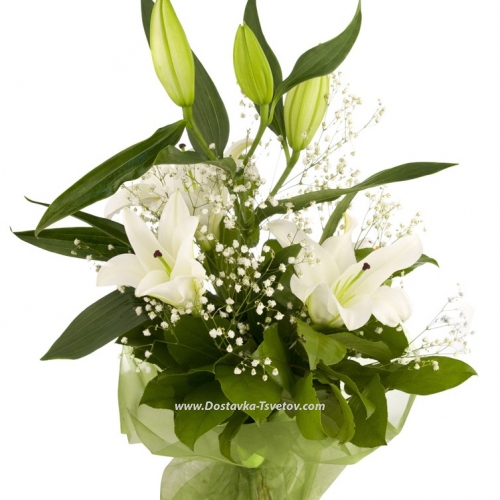Lily bouquet "Lightness of Feelings"