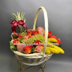 Basket "Flowers and Fruits"