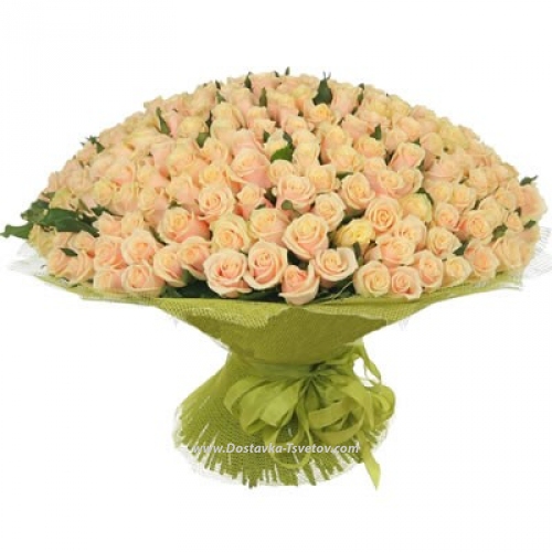 A solid bouquet of "Paradise on Earth"